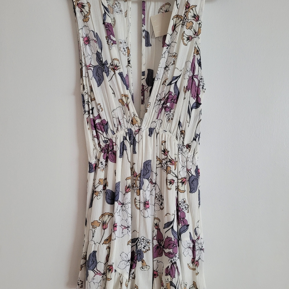 Audrey floral print romper size medium